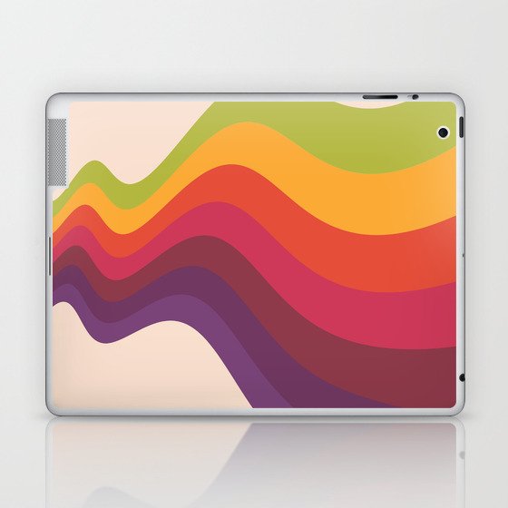 Vague de Couleur Laptop & iPad Skin