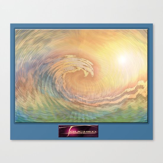 Cosmic Wave Canvas Print