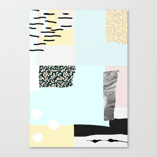 On the wall#4 Canvas Print