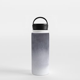 Grey Watercolor Tie-dye Water Bottle