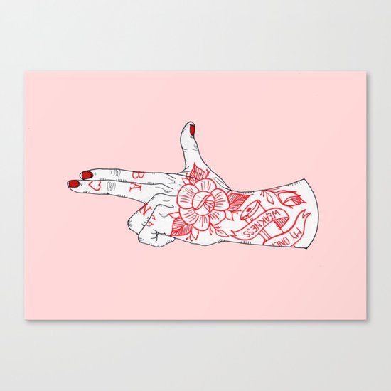 Bang Bang Canvas Print