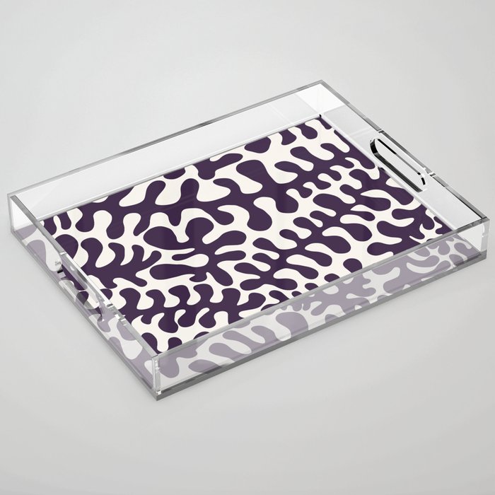 Henri Matisse cut outs seaweed plants pattern 6 Acrylic Tray