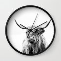 Portrait Of A Highland Cow Wall Tapestry By Dorit Fuhg