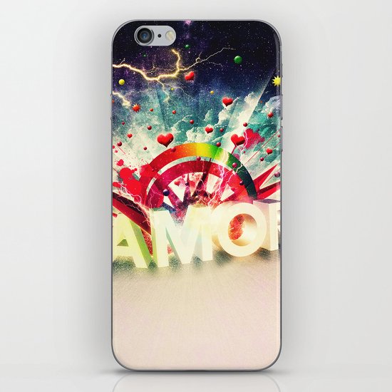 Amor iPhone & iPod Skin