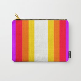 Colorful Stripes Carry-All Pouch