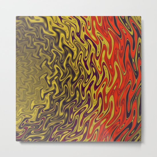 Ripples in Indian Summer Metal Print