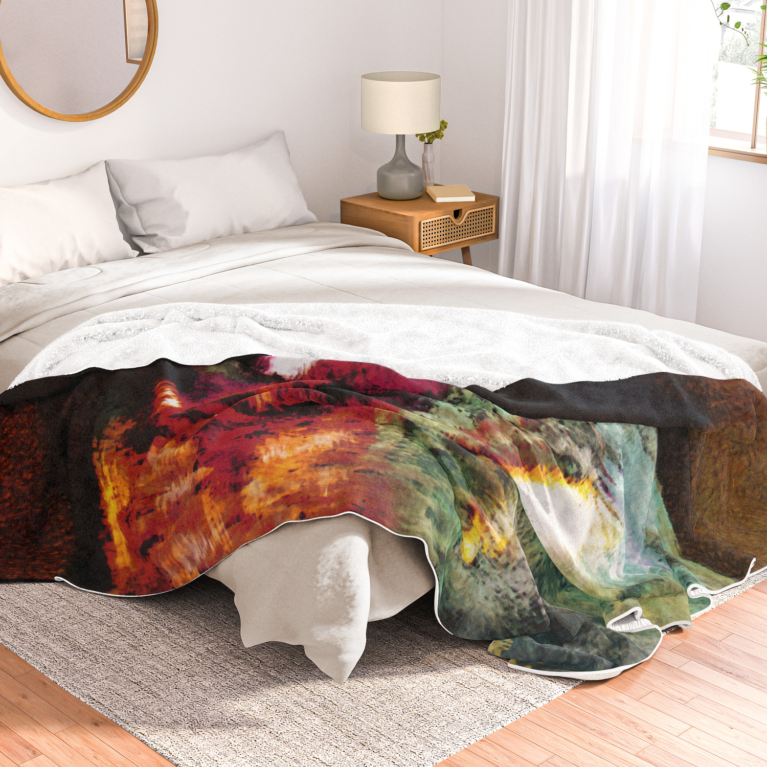 Lucifer Sam Tiger Cat Throw Blanket By Artofmart Society6