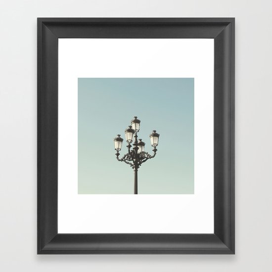 Lamppost Framed Art Print