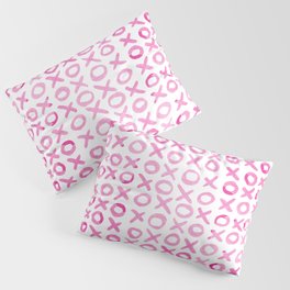 Xoxo valentine's day - pink Pillow Sham