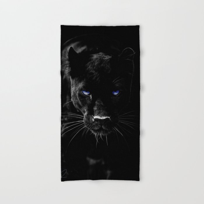black panther bath towel