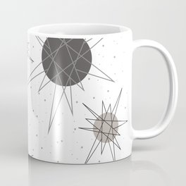 Atomic Stars Pink Coffee Mug
