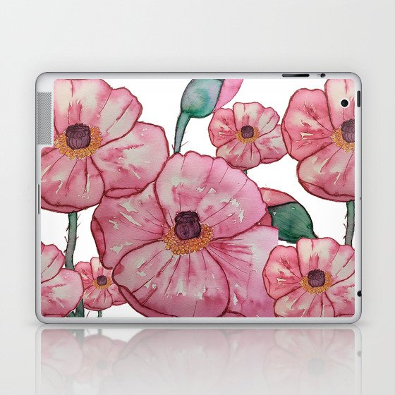 Poppy Flowers Laptop & iPad Skin