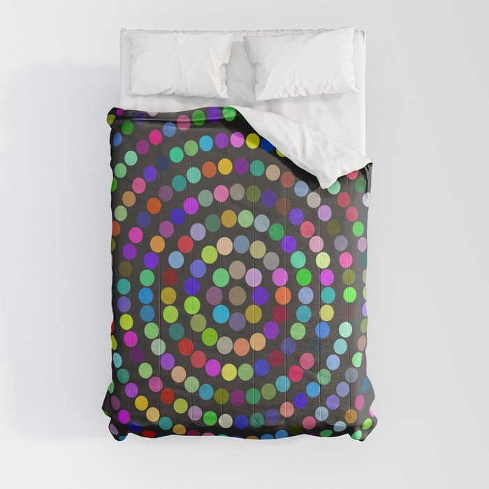 No.25 Colorful Circle Dots Comforter