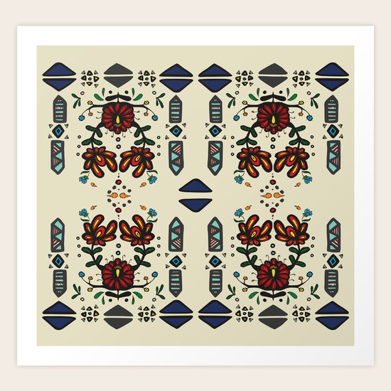 Tribal 2 Art Print