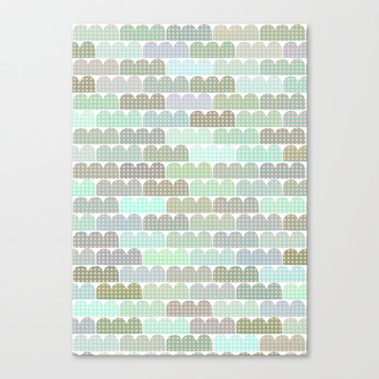blue things behind the sun Canvas Print
