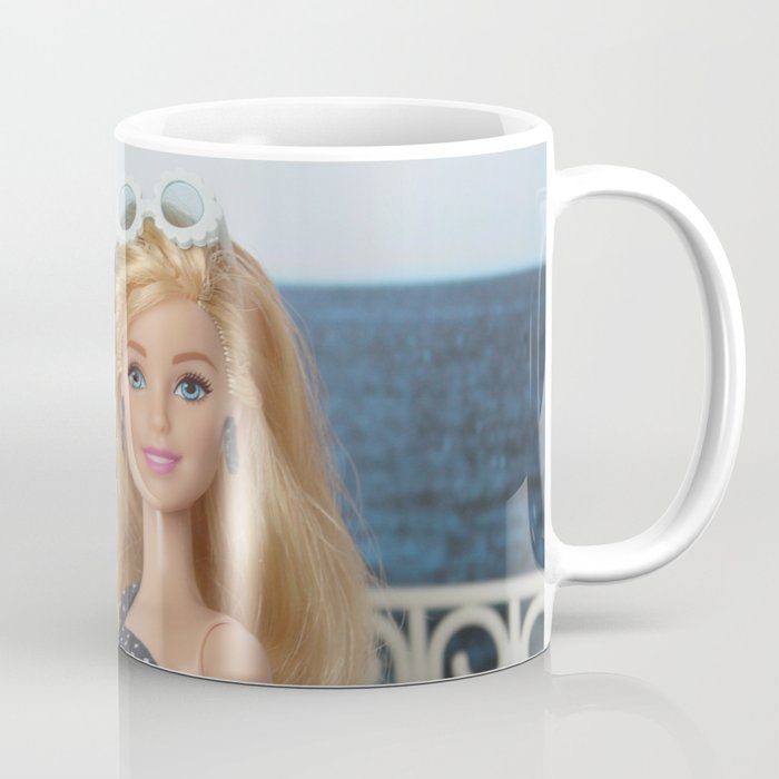 ** It's always a good day to go for a walk to watch the sea and eat a delicious ice cream. ** Coffee Mug