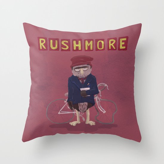 more of a rush Throw Pillow