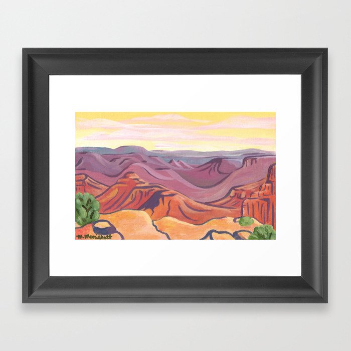 Grand Canyon Landscape Framed Art Print