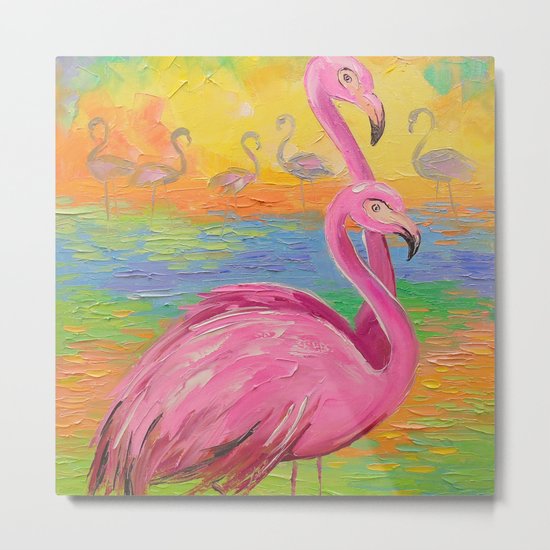 Flamingo Metal Print