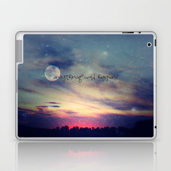 Anything could happen Laptop & iPad Skin