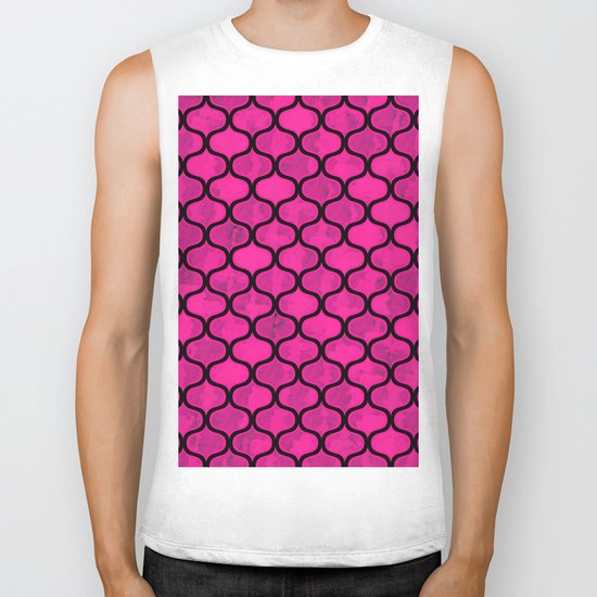 Watercolor Lovely Pattern VVIX Biker Tank