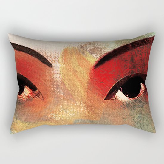 王女 (Princess) Rectangular Pillow
