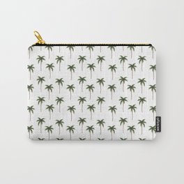 Tropical Hawaiian Palm Tree Watercolor Pattern Carry-All Pouch