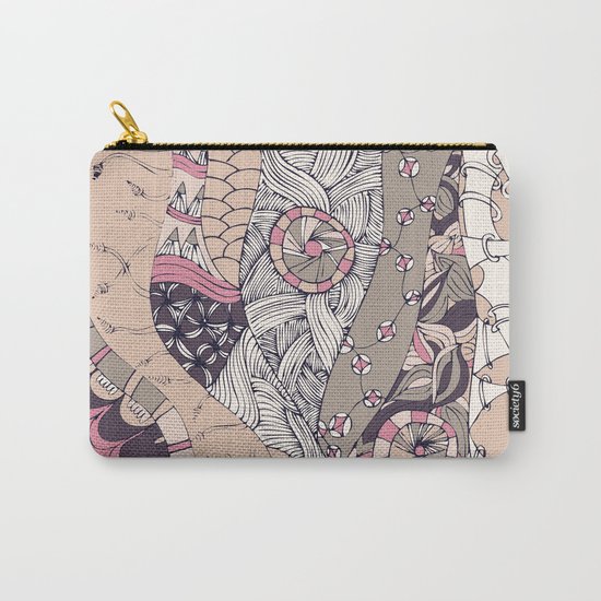 The stems were at roulette sepia Carry-All Pouch