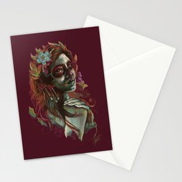 Day of the Dead Girl Stationery Cards