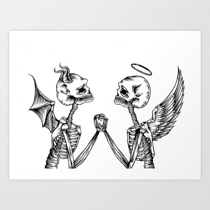 Featured image of post Drawings Good Vs Evil Art Click the art to view full size