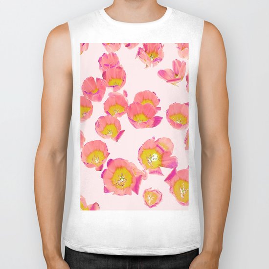 Flower Therapy #society6 #decor #buyart Biker Tank