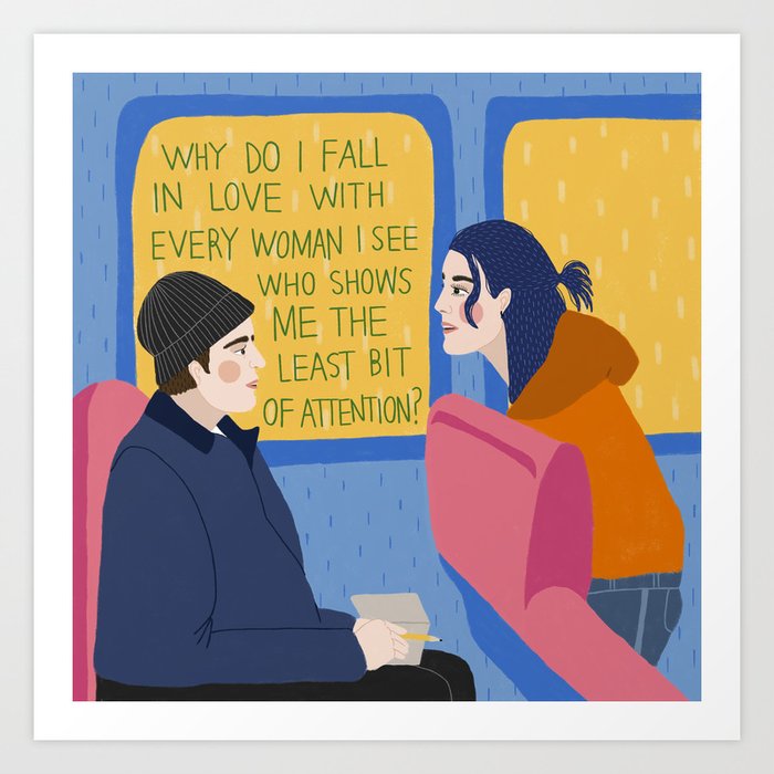 Eternal Sunshine of the Spotless Mind Art Print by María José Guzmán Society6