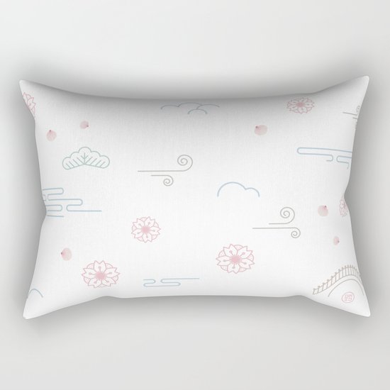 SAKURA Rectangular Pillow