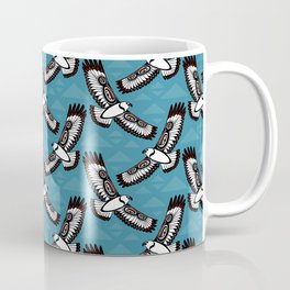 The Hawk's Flight_ Cerulean Coffee Mug