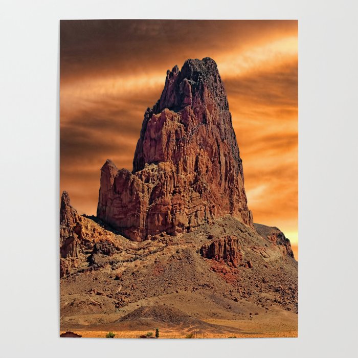 Desert Skies Poster