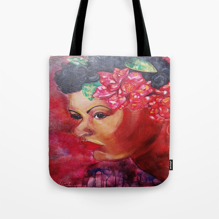 lady day Tote Bag