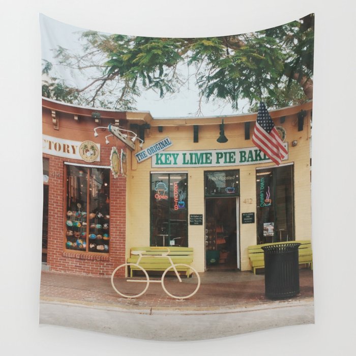 The Original Key Lime Pie Bakery Wall Tapestry
