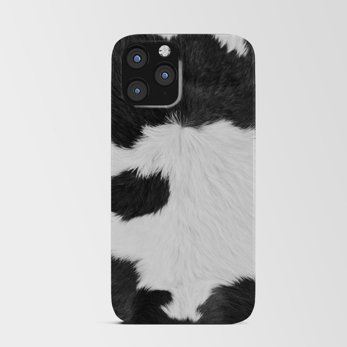 Faux Cowhide with No Texture (Farmhouse Decor Collection) iPhone Card Case