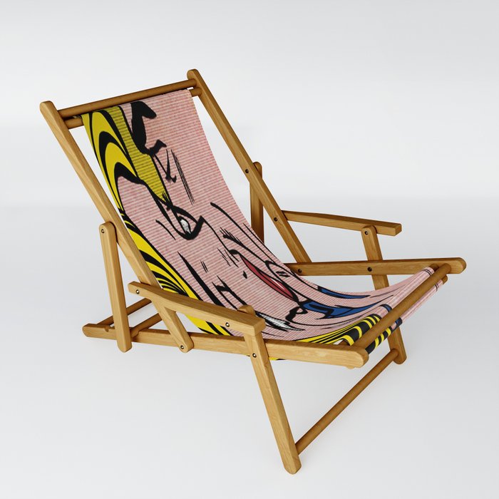 Roy Lichtenstein (American, 1923-1997) Kiss V Sling Chair