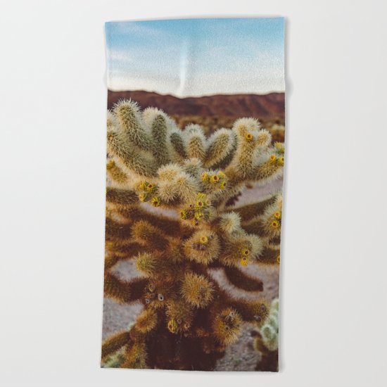 Joshua Tree Sunset Beach Towel