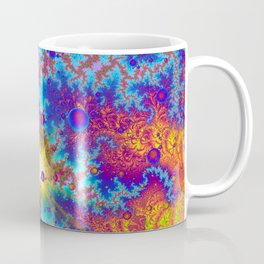 Colliding Dweeb Balls Psychedelic 3D Coffee Mug
