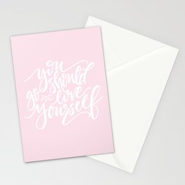 Love Yourself Stationery Cards