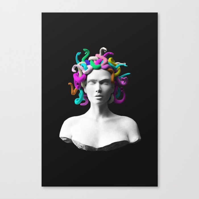 Pop Medusa Canvas Print