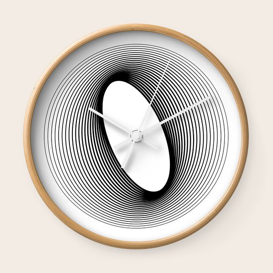 O like O Wall Clock