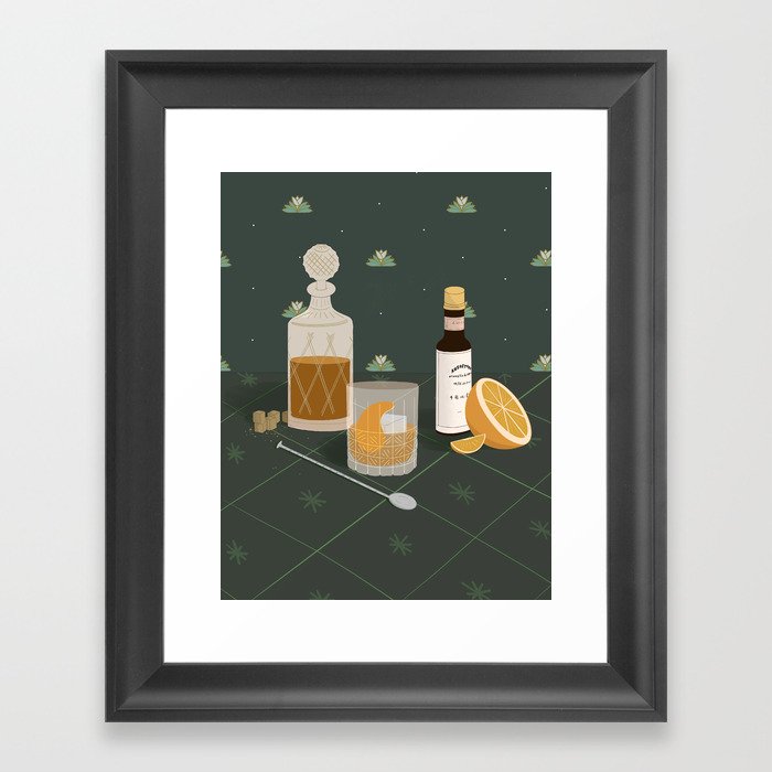 Old Fashioned Framed Art Print