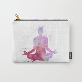 Yoga - Lotus pose  Carry-All Pouch
