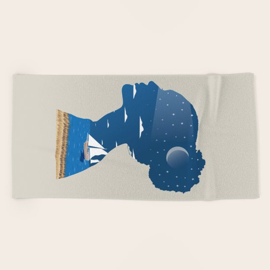 Her Beach Towel