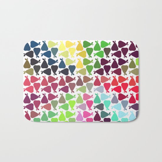 Pear frenzy Bath Mat