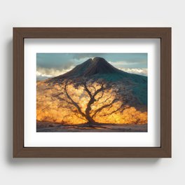 From the Earth Recessed Framed Print