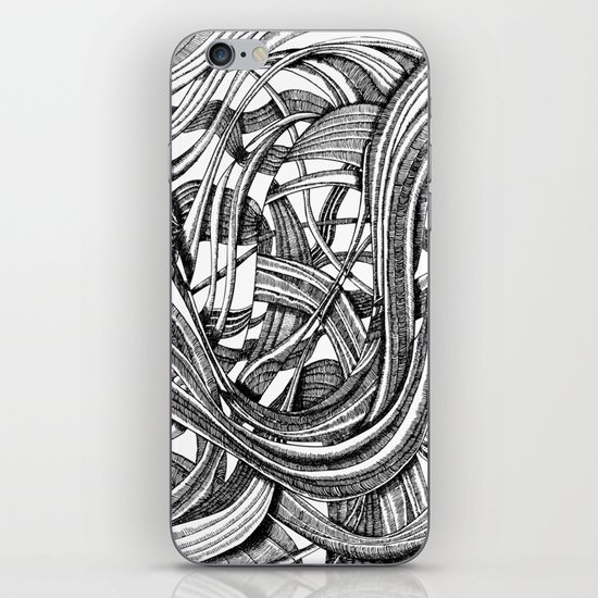 Into The Wild (b&w version) iPhone & iPod Skin